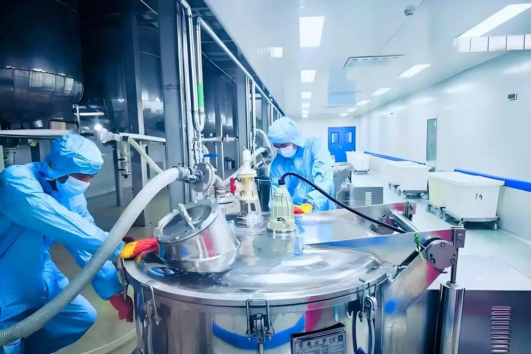 Peptide lyophilization and quality control equipment at our Shenzhen facility