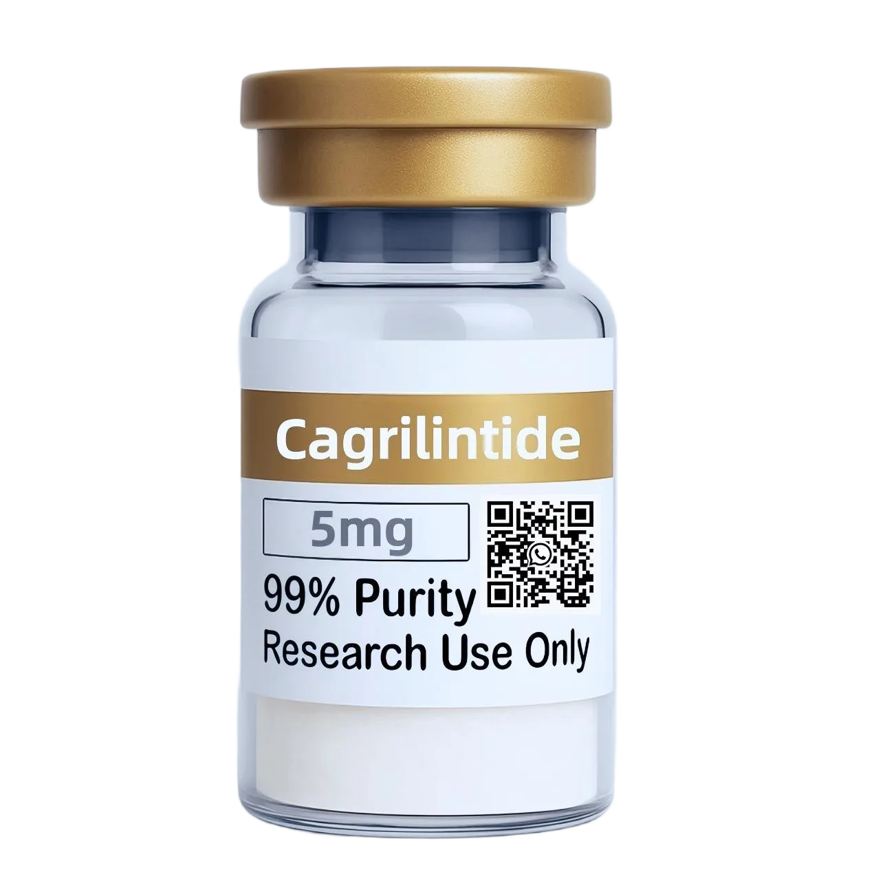 Cagrilintide research peptide vial