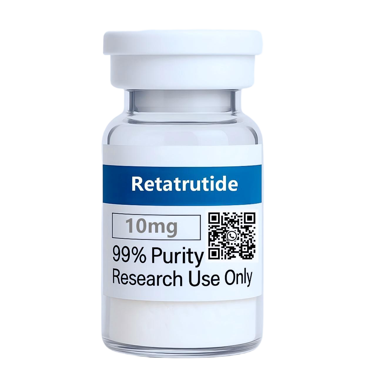 Retatrutide research peptide vial