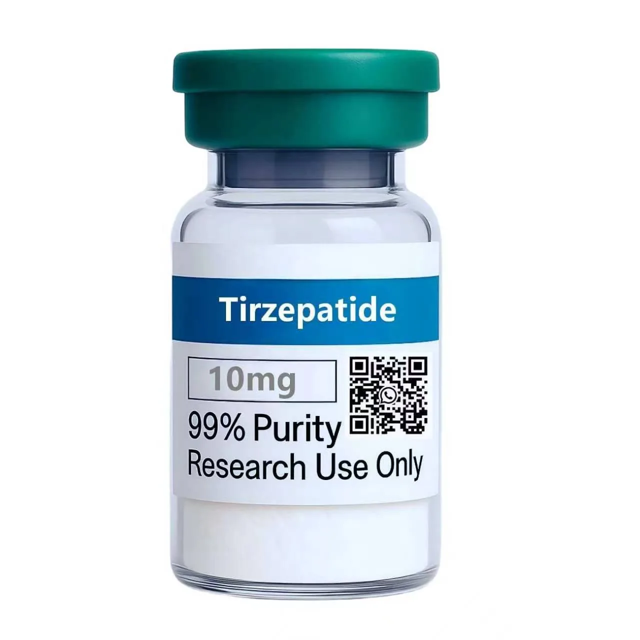 Tirzepatide research peptide vial